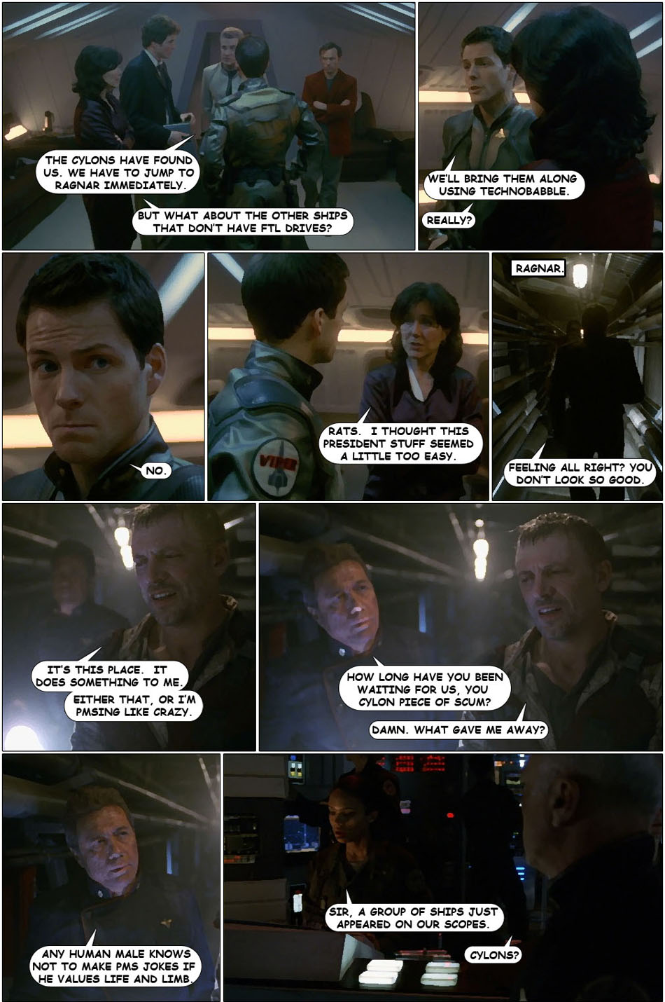 Five-Minute Battlestar Galactica: The Miniseries Comic